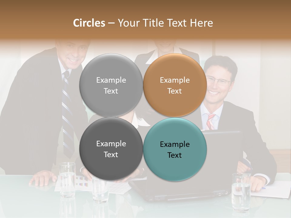 Conversation Information Working PowerPoint Template