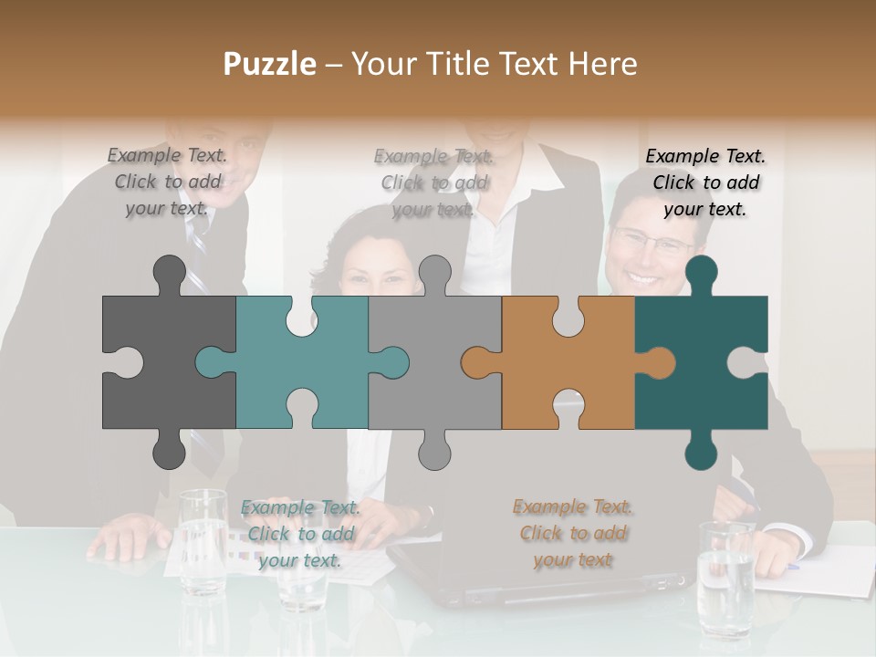Conversation Information Working PowerPoint Template