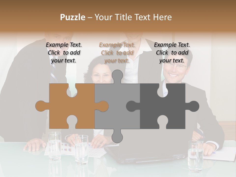 Conversation Information Working PowerPoint Template