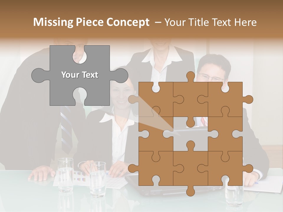 Conversation Information Working PowerPoint Template