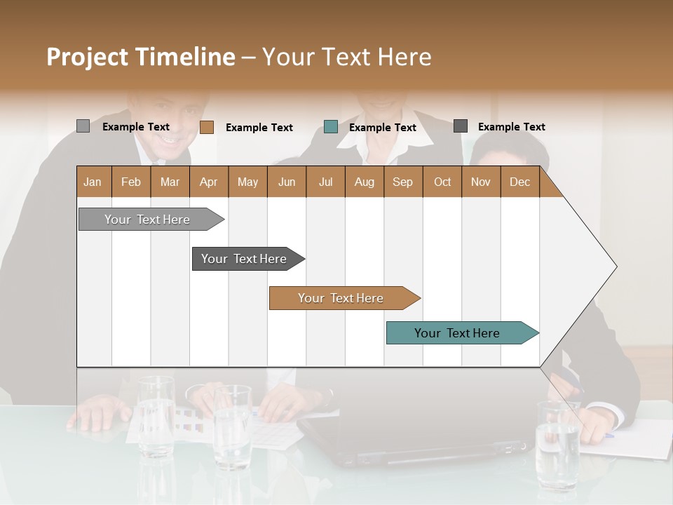 Conversation Information Working PowerPoint Template