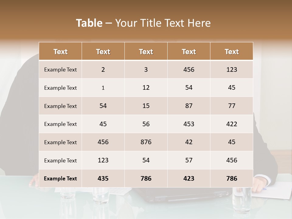 Conversation Information Working PowerPoint Template