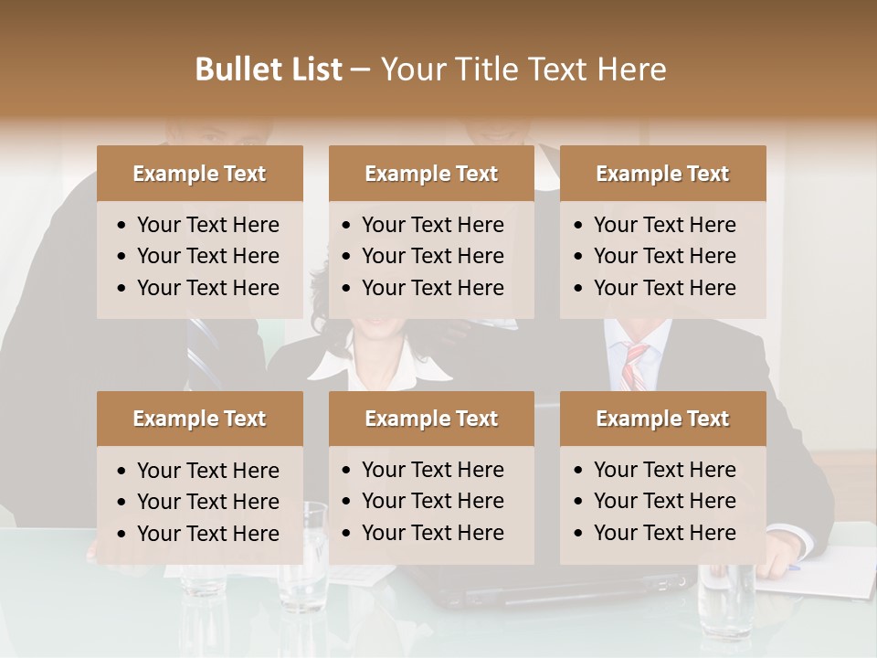 Conversation Information Working PowerPoint Template