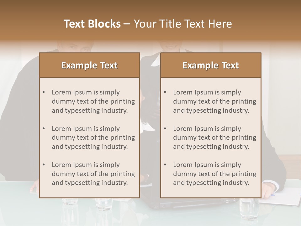 Conversation Information Working PowerPoint Template