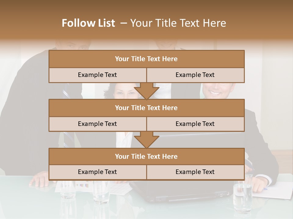 Conversation Information Working PowerPoint Template