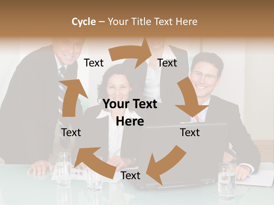 Conversation Information Working PowerPoint Template