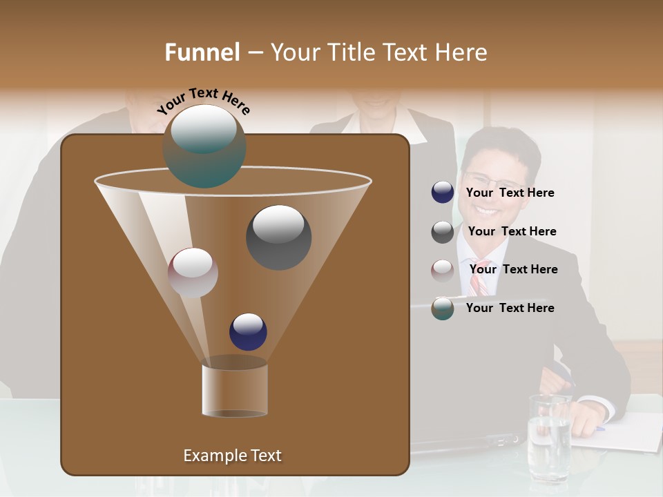 Conversation Information Working PowerPoint Template
