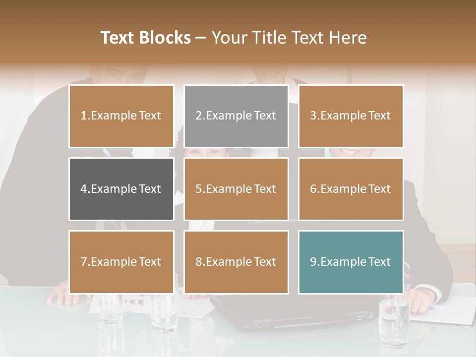 Conversation Information Working PowerPoint Template