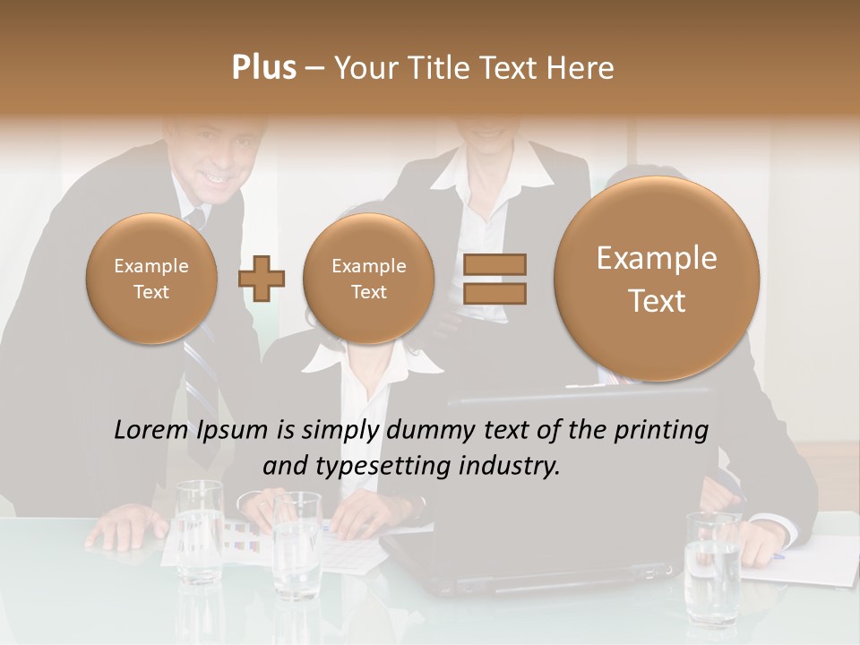 Conversation Information Working PowerPoint Template
