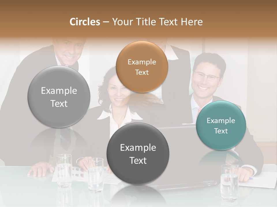 Conversation Information Working PowerPoint Template