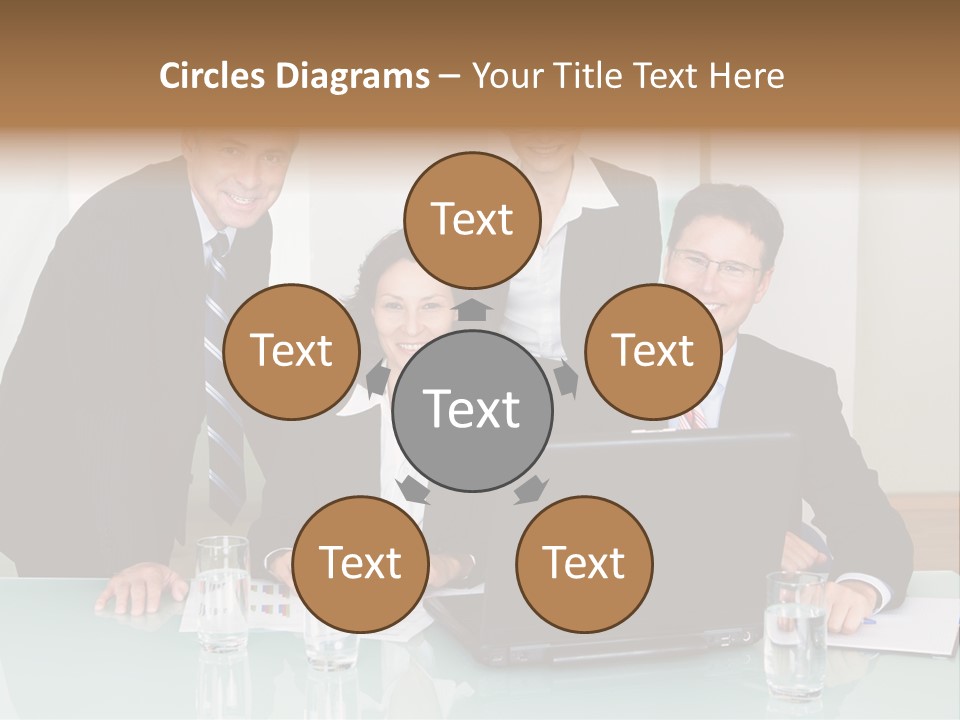 Conversation Information Working PowerPoint Template