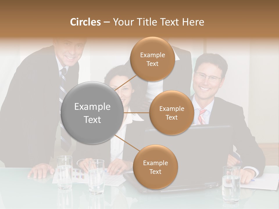 Conversation Information Working PowerPoint Template