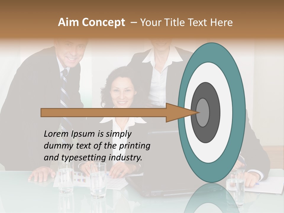 Conversation Information Working PowerPoint Template