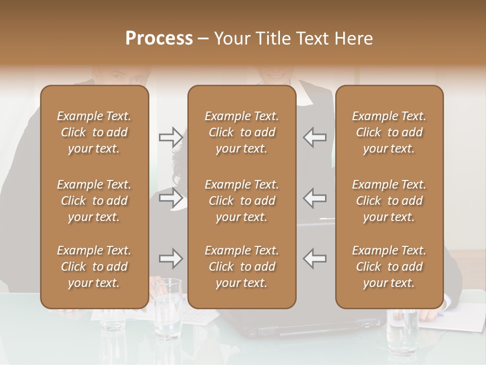 Conversation Information Working PowerPoint Template