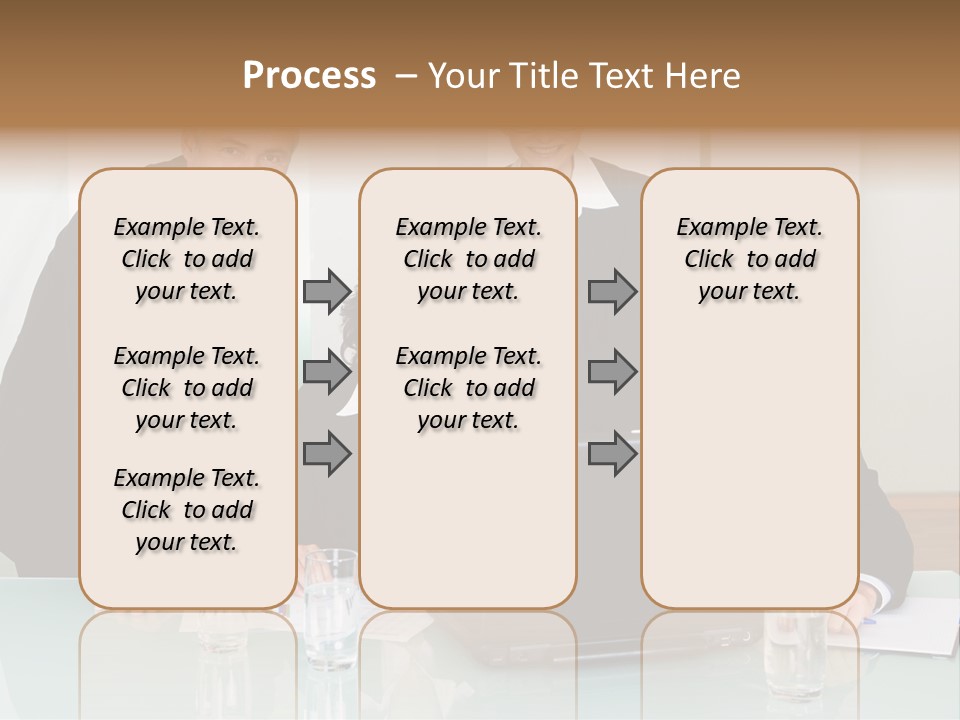 Conversation Information Working PowerPoint Template