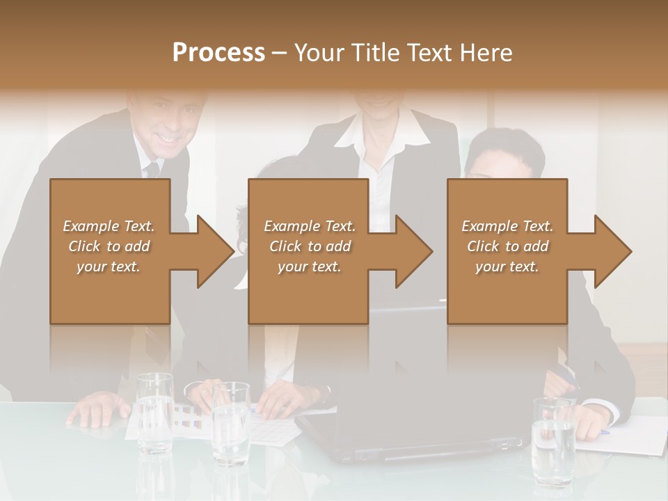Conversation Information Working PowerPoint Template