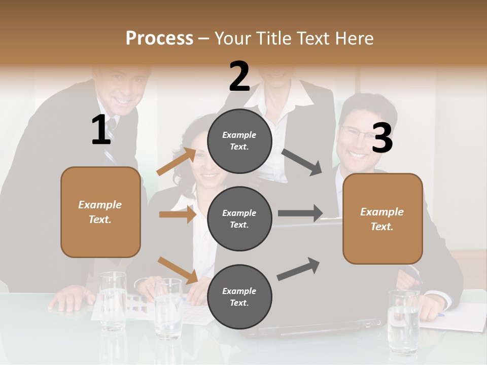 Conversation Information Working PowerPoint Template