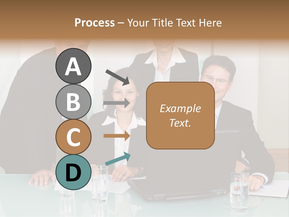 Conversation Information Working PowerPoint Template