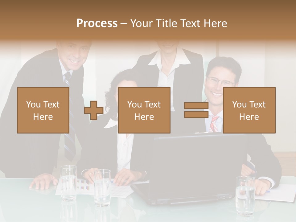 Conversation Information Working PowerPoint Template