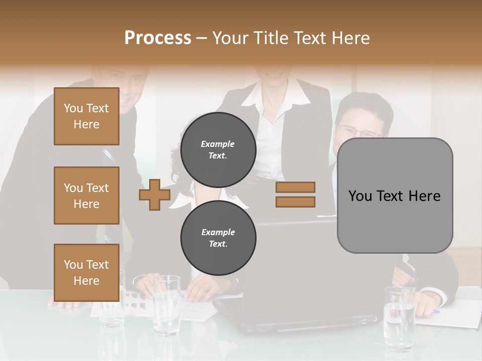 Conversation Information Working PowerPoint Template
