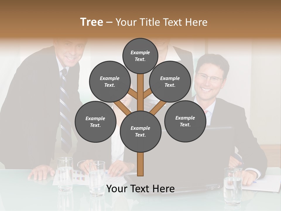 Conversation Information Working PowerPoint Template