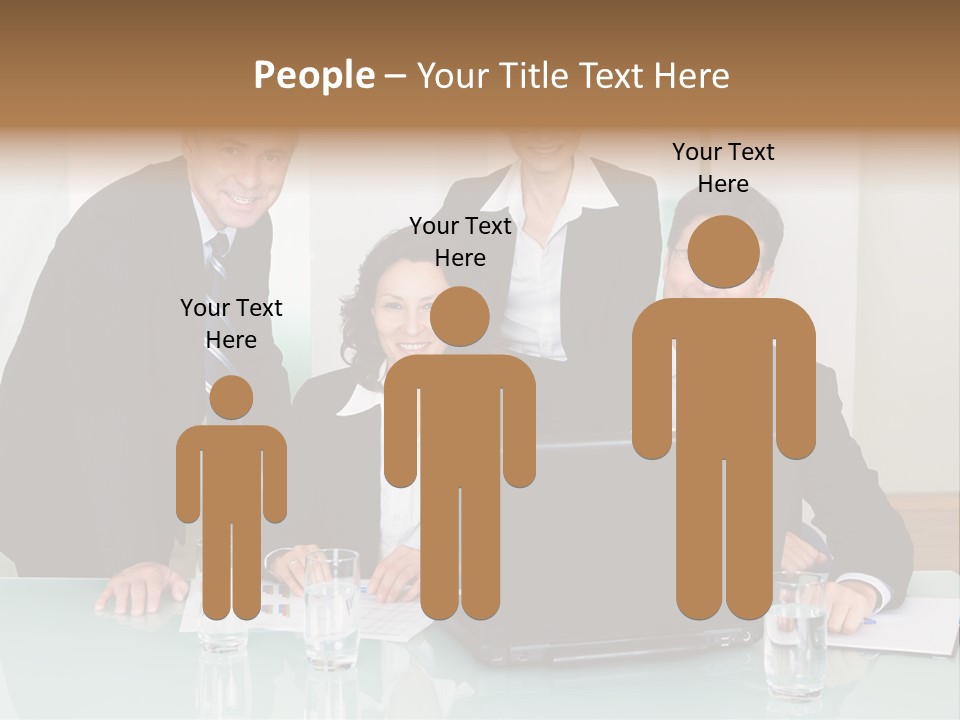 Conversation Information Working PowerPoint Template