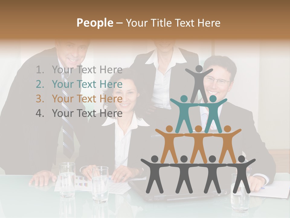 Conversation Information Working PowerPoint Template
