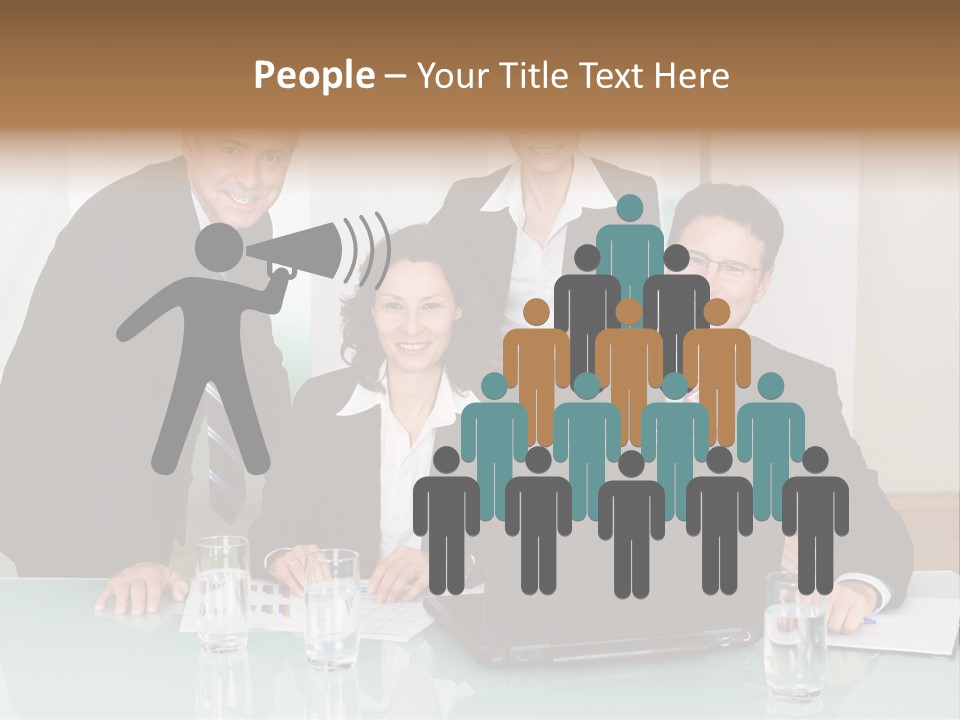 Conversation Information Working PowerPoint Template