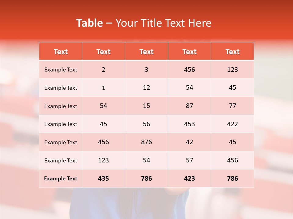 News Woman Surprise PowerPoint Template