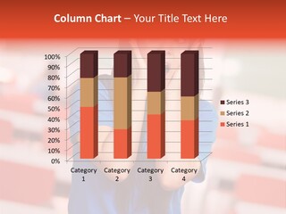 News Woman Surprise PowerPoint Template