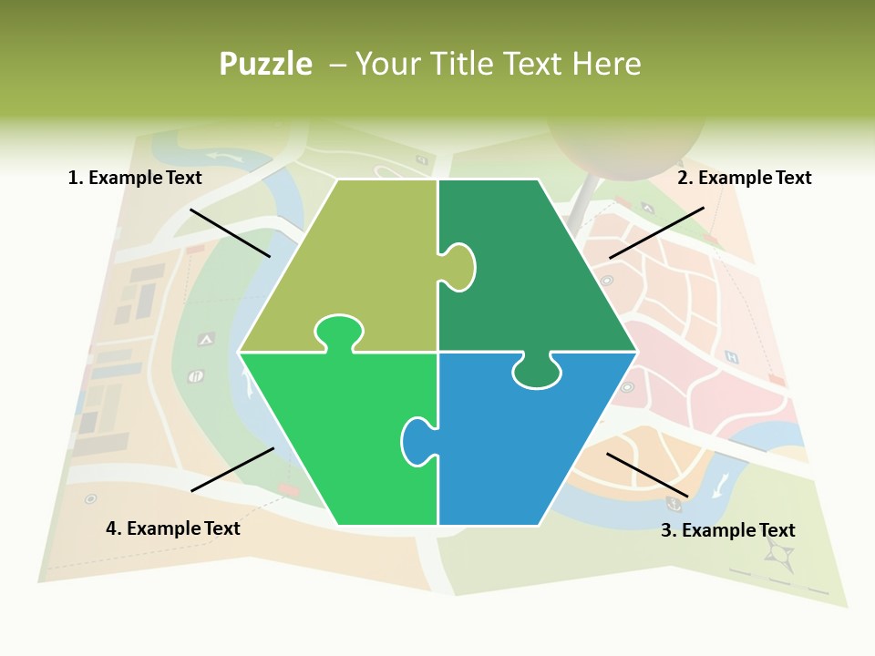 River Journey Angle PowerPoint Template