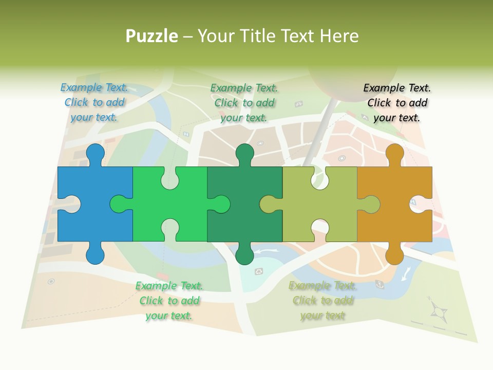 River Journey Angle PowerPoint Template