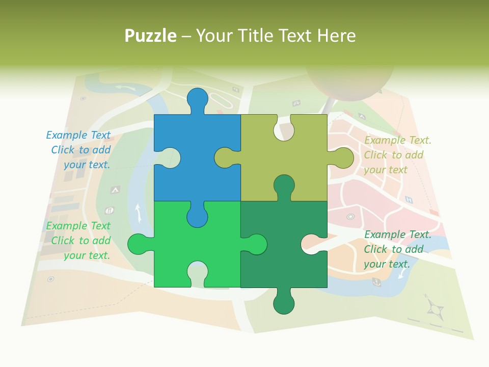 River Journey Angle PowerPoint Template