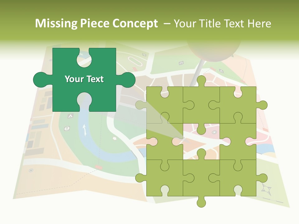 River Journey Angle PowerPoint Template