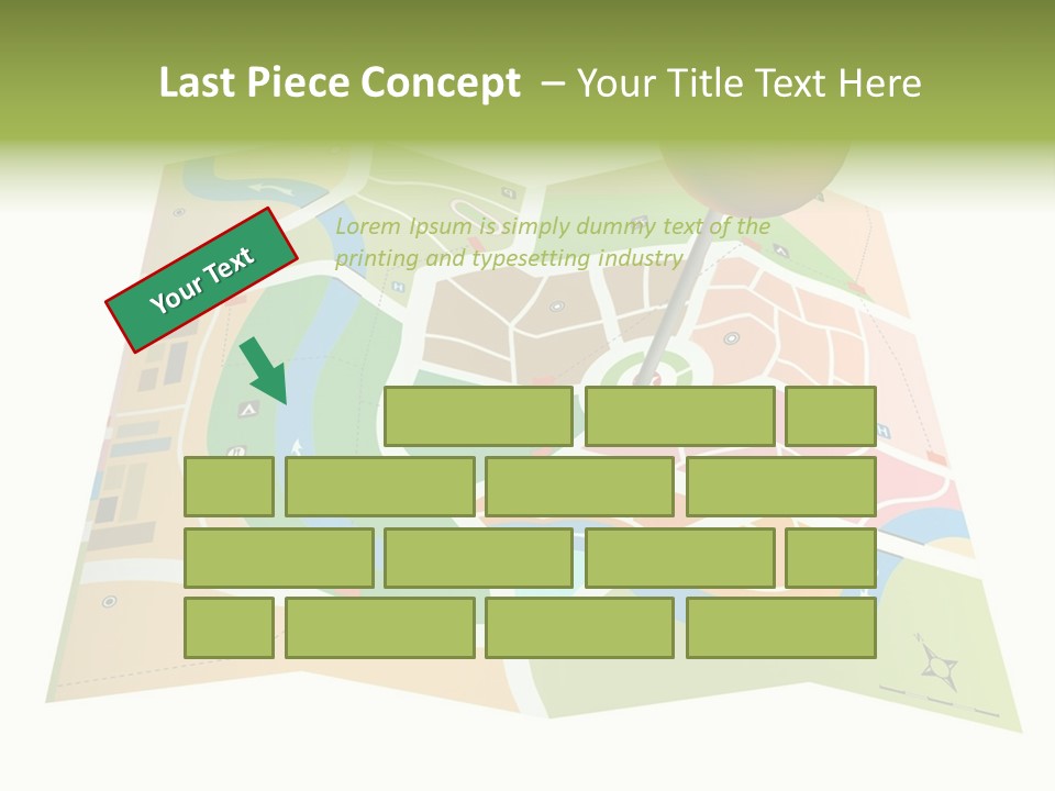 River Journey Angle PowerPoint Template