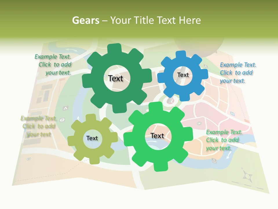 River Journey Angle PowerPoint Template