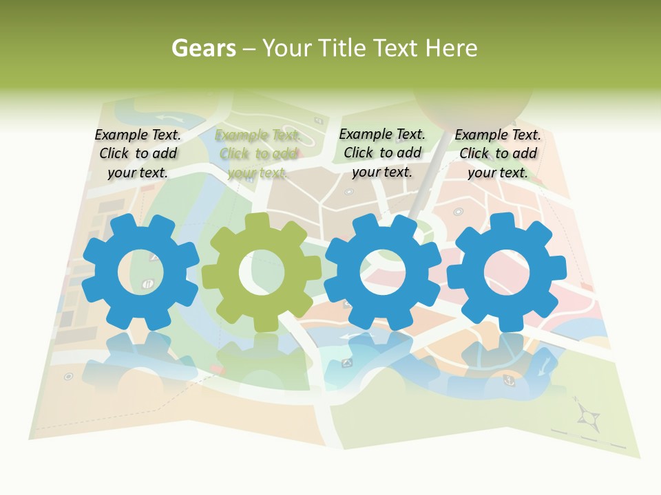 River Journey Angle PowerPoint Template