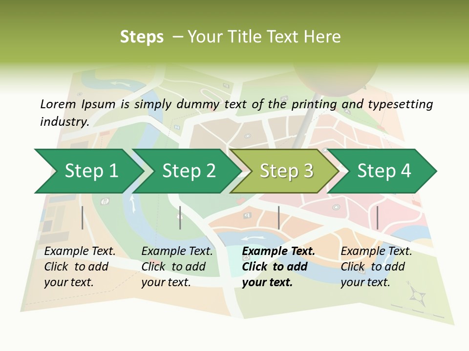 River Journey Angle PowerPoint Template