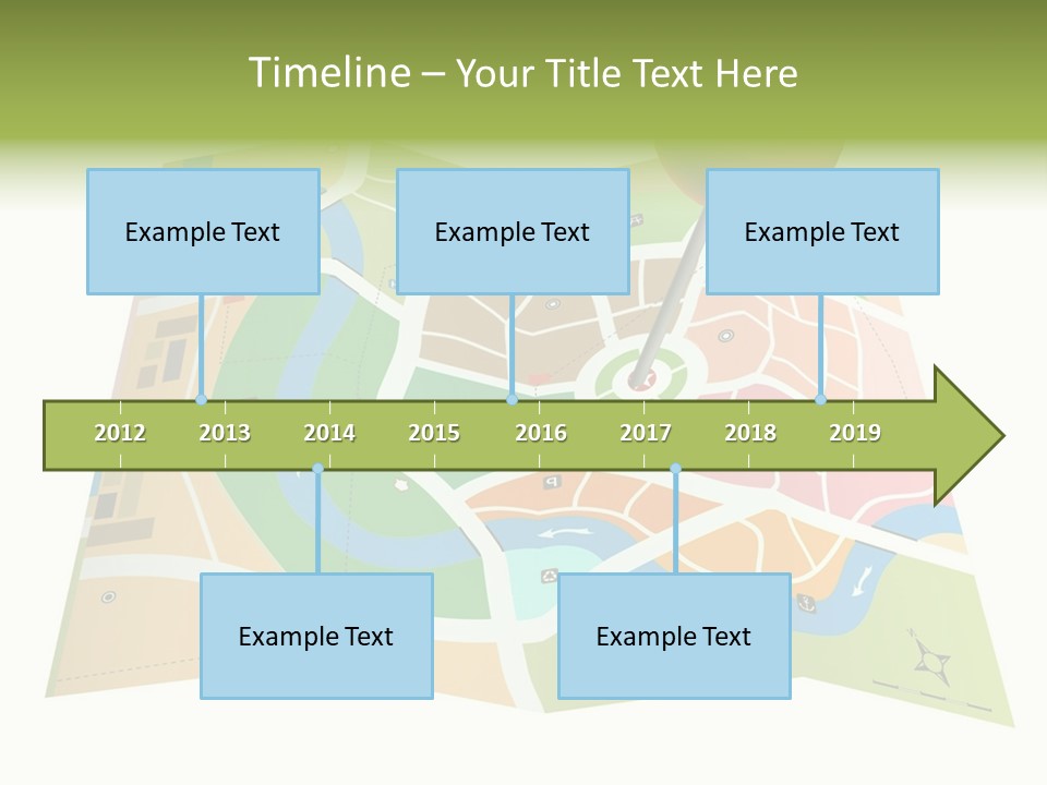 River Journey Angle PowerPoint Template