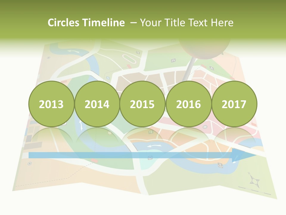 River Journey Angle PowerPoint Template