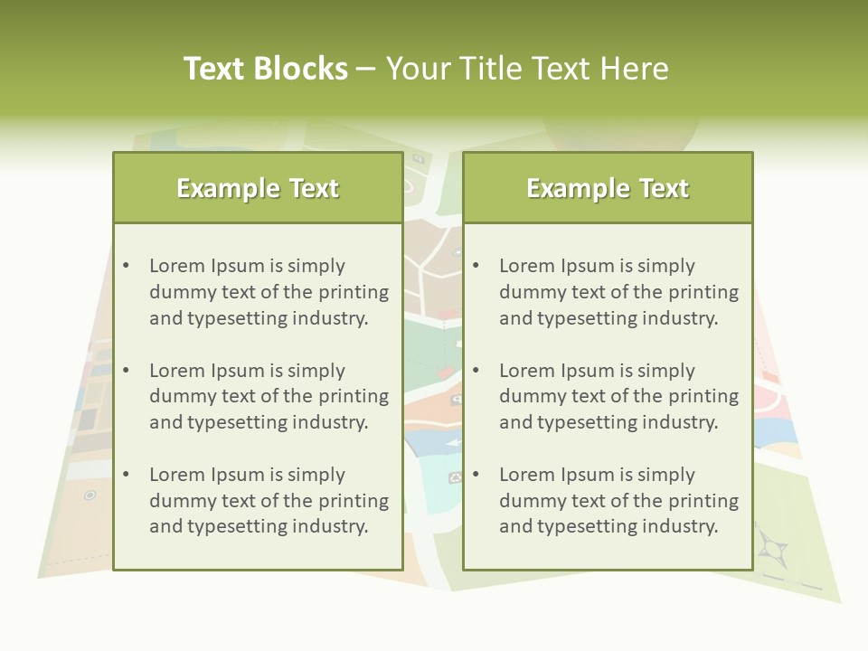 River Journey Angle PowerPoint Template
