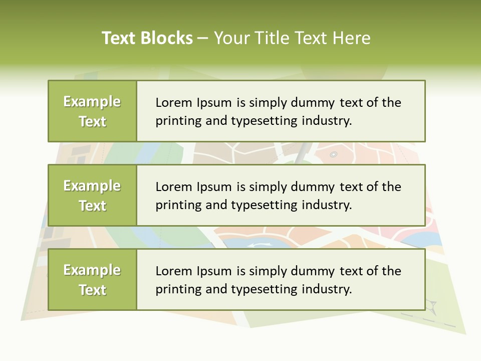 River Journey Angle PowerPoint Template