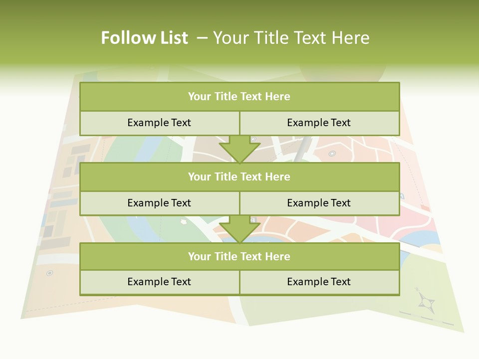 River Journey Angle PowerPoint Template