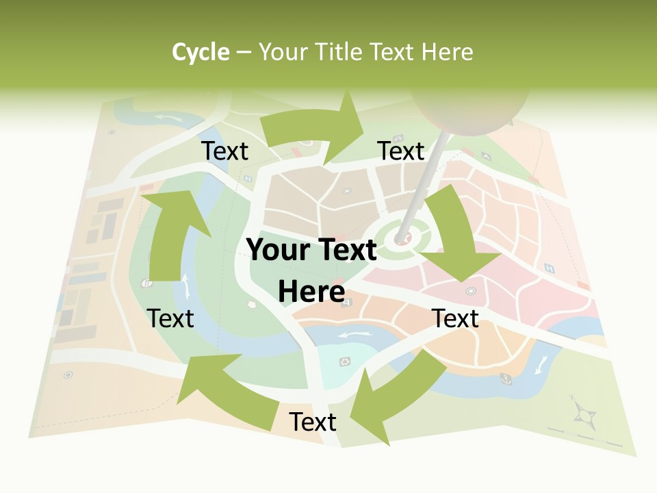 River Journey Angle PowerPoint Template