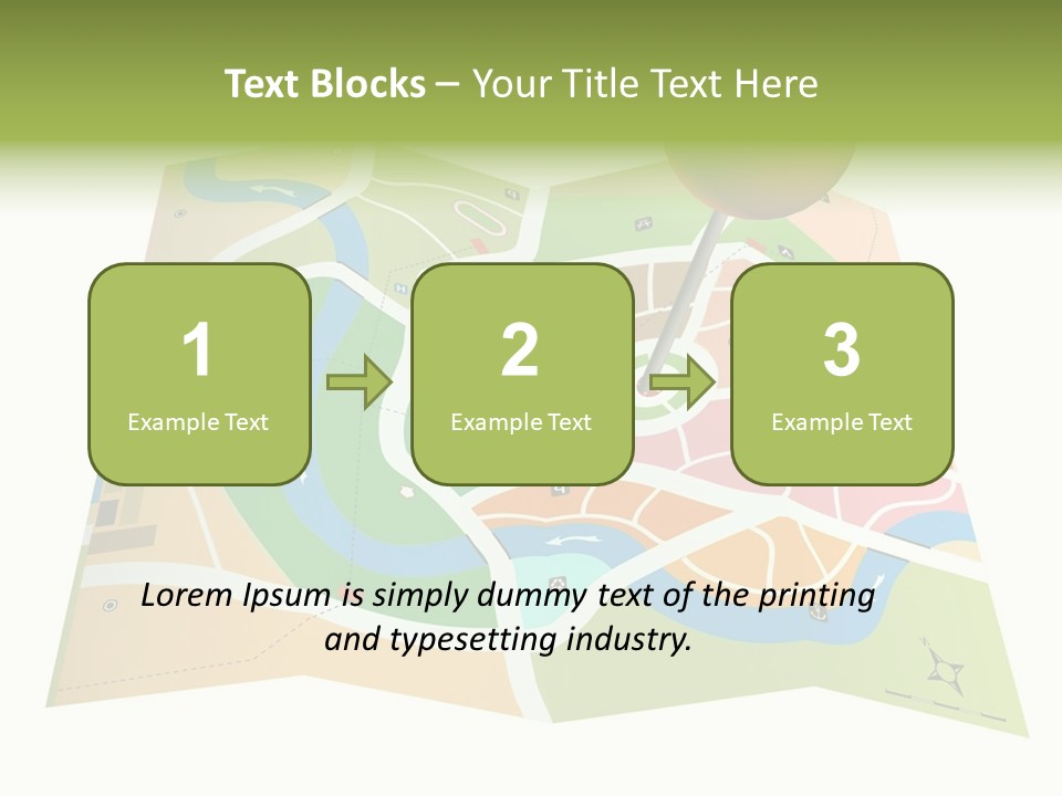 River Journey Angle PowerPoint Template