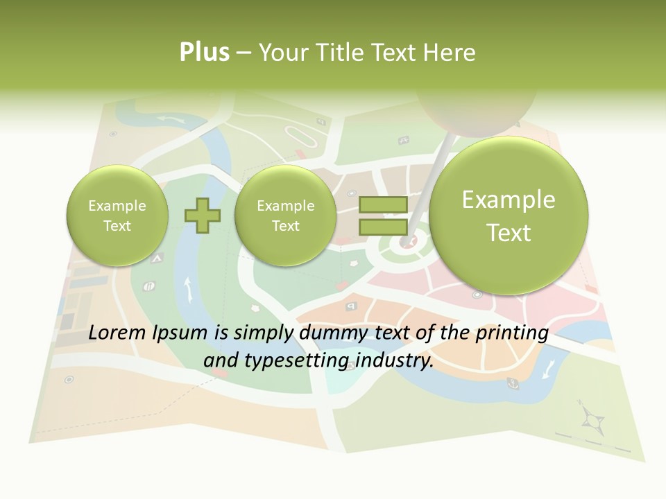 River Journey Angle PowerPoint Template