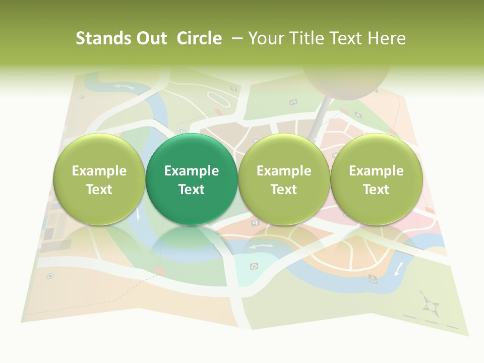 River Journey Angle PowerPoint Template