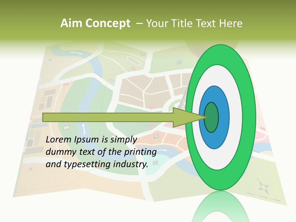 River Journey Angle PowerPoint Template