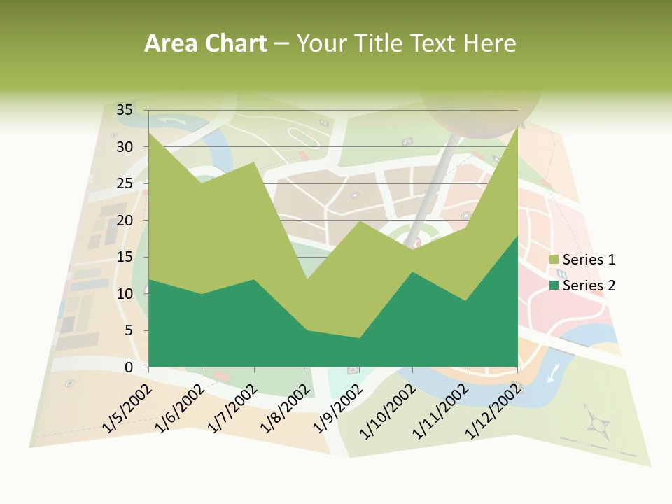 River Journey Angle PowerPoint Template