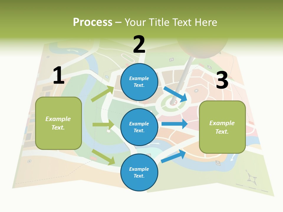 River Journey Angle PowerPoint Template